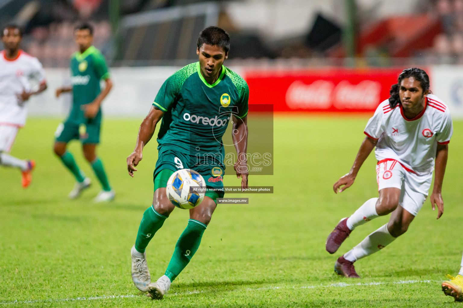 Maziya Sports & Recreation vs Buru Sports Club in President's Cup 2023, held on 20 April 2023 in National Football Stadium, Male', Maldives Photos: Hassan Simah, Mohamed Mahfooz