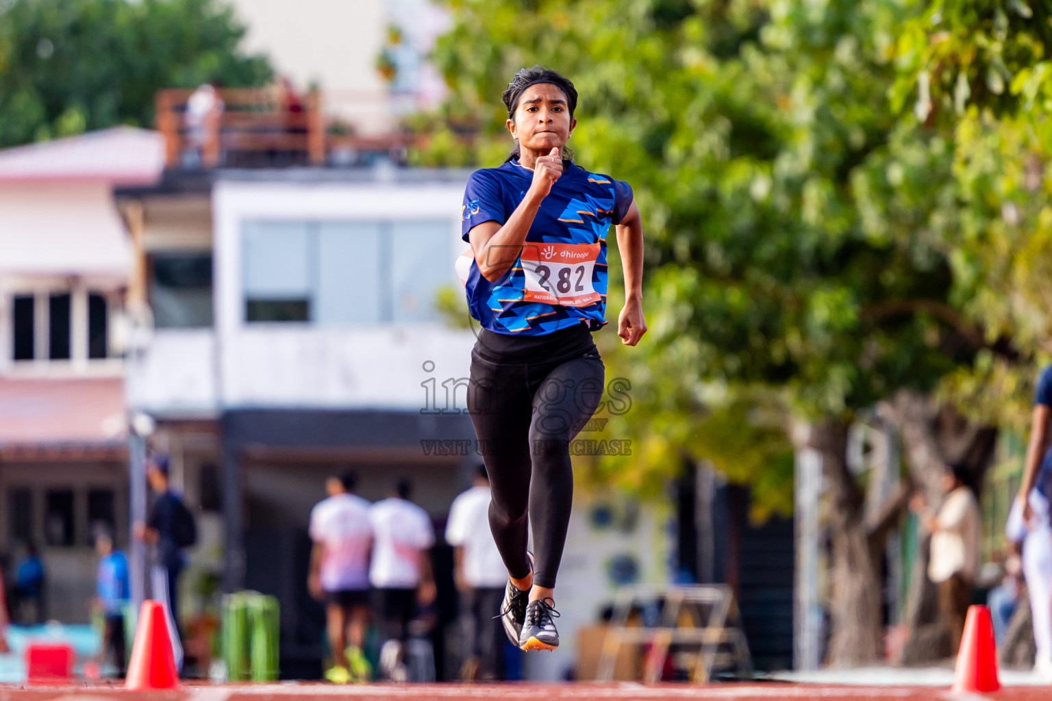 Day 2 of National Athletics Championship 2025 was held at Ekuveni Running Ground in Male', Maldives on Friday, 15th August 2025. Photos: Nausham Waheed  / images.mv