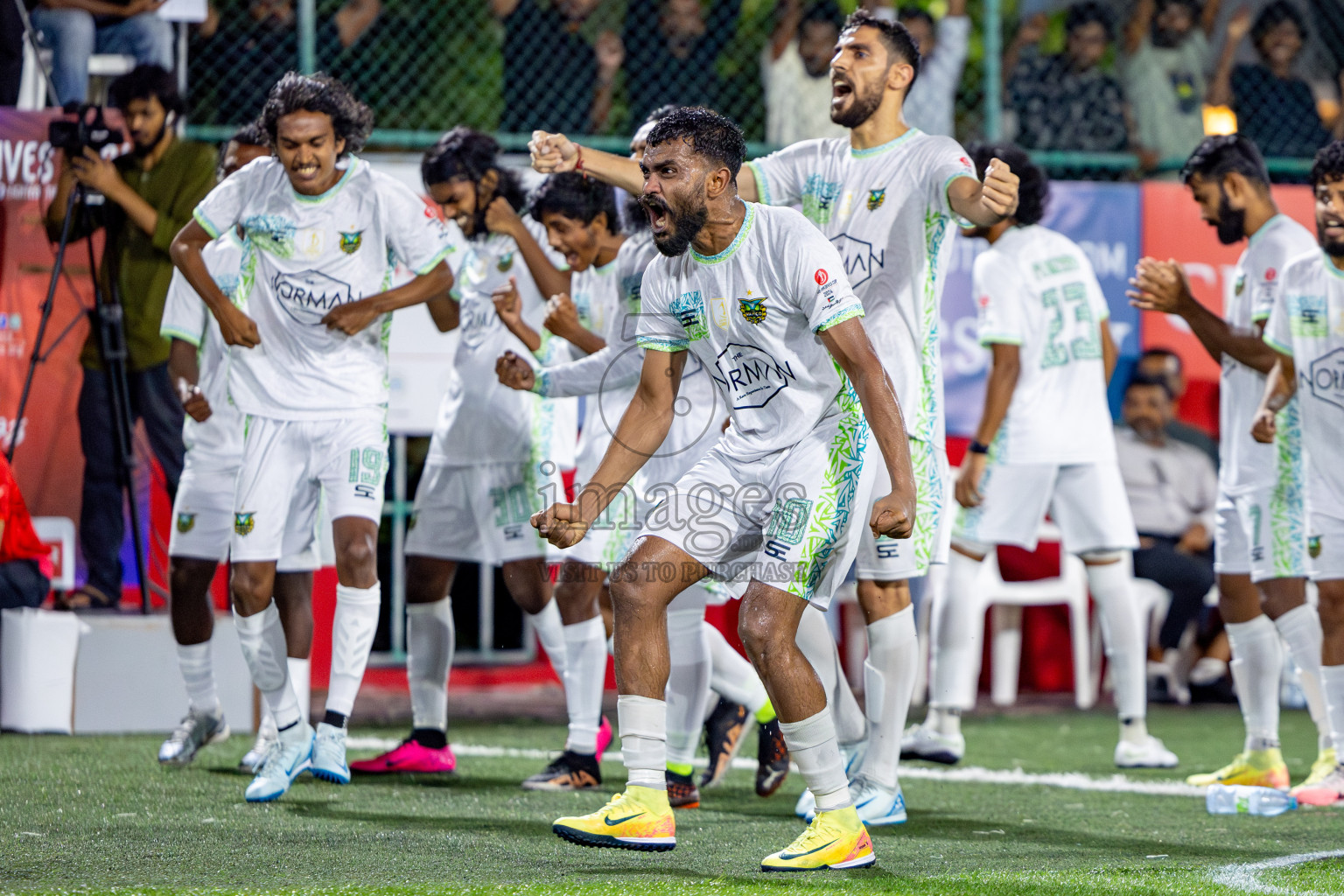 STO RC vs Club WAMCO in Round of 16 of Club Maldives Cup 2024 held in Rehendi Futsal Ground, Hulhumale', Maldives on Monday, 7th October 2024. Photos: Nausham Waheed / images.mv