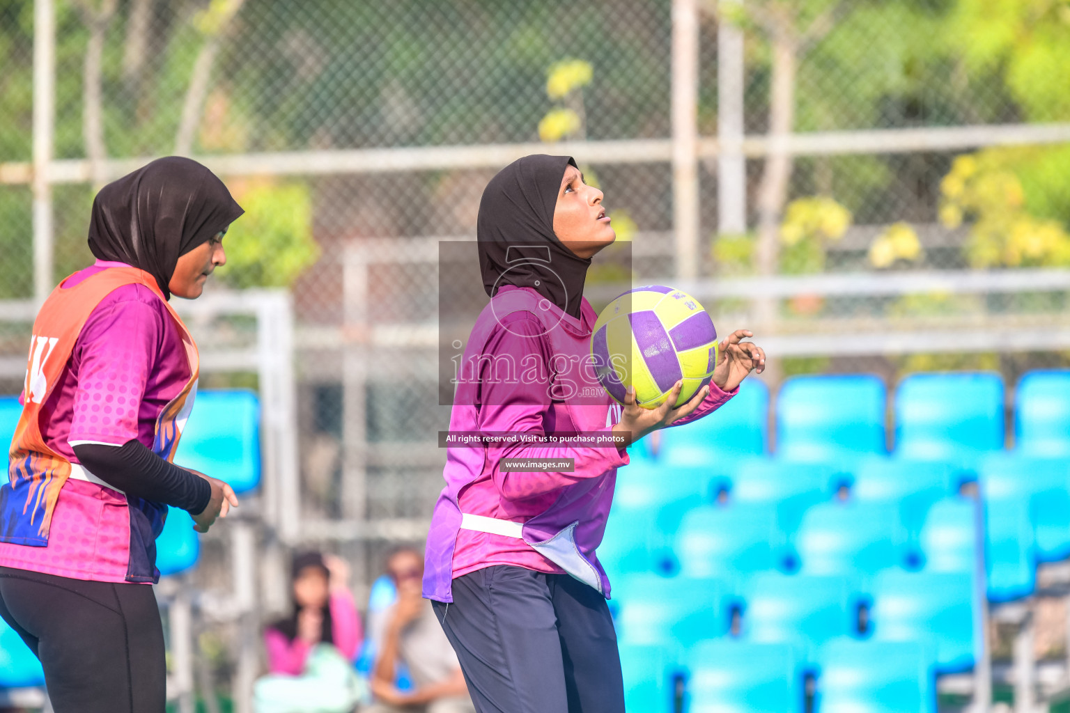 Day 10 of Junior Netball Championship 2022 held in Male', Maldives. Photos by Nausham Waheed