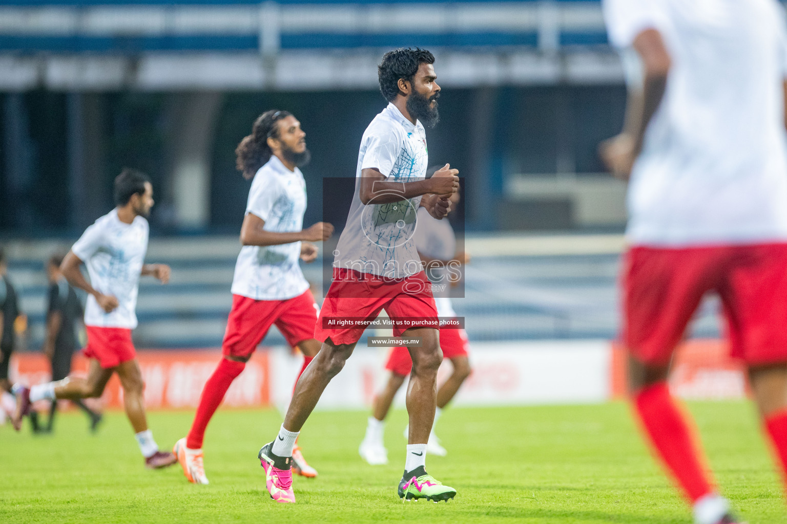 Maldives vs Bhutan in SAFF Championship 2023 held in Sree Kanteerava Stadium, Bengaluru, India, on Wednesday, 22nd June 2023. Photos: Nausham Waheed / images.mv