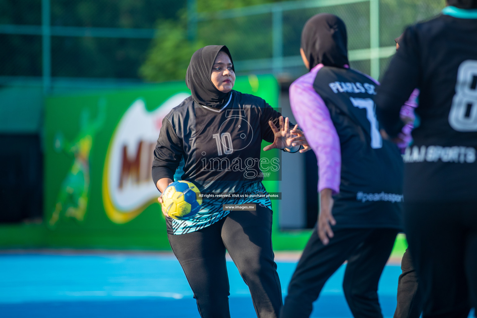 Day 3 of 6th MILO Handball Maldives Championship 2023, held in Handball ground, Male', Maldives on Friday, 22nd May 2023 Photos: Nausham Waheed/ Images.mv