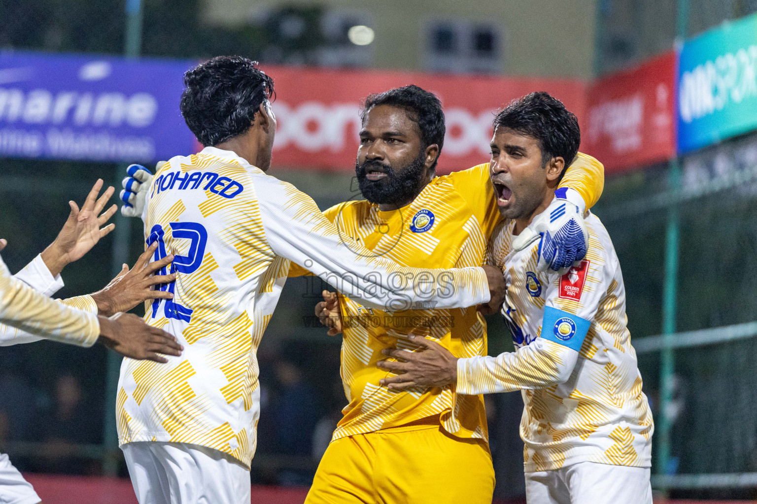 HA Vashafaru VS HA Baarah in Day 13 of Golden Futsal Challenge 2024 was held on Saturday, 27th January 2024, in Hulhumale', Maldives Photos: Nausham Waheed / images.mv