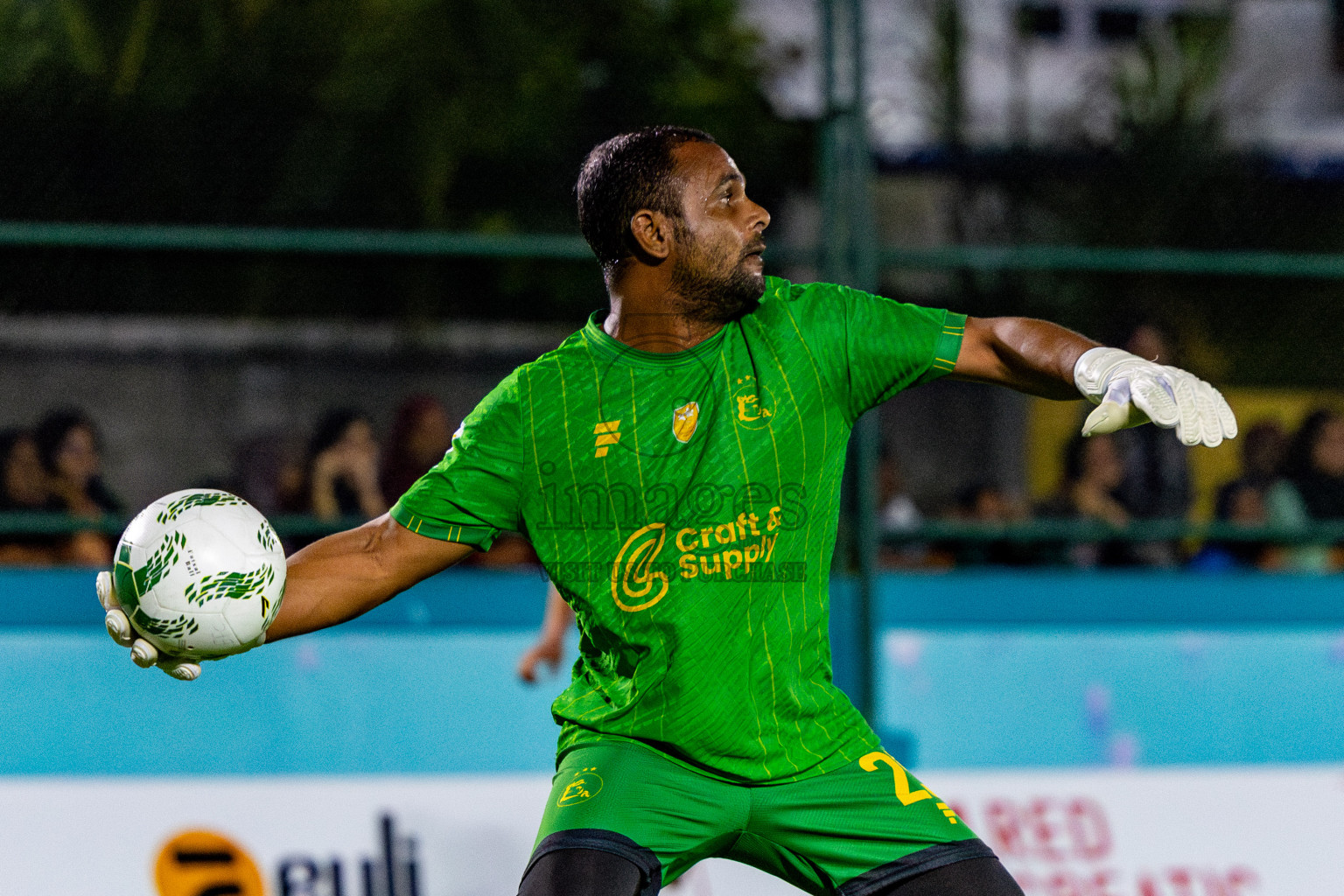 Ifhaams vs J Kovi Goani in Day 1 of Laamehi Dhiggaru Ekuveri Futsal Challenge 2025 was held on Thursday, 24th July 2025, at Dhiggaru Futsal Ground, Dhiggaru, Maldives Photos: Nausham Waheed / images.mv