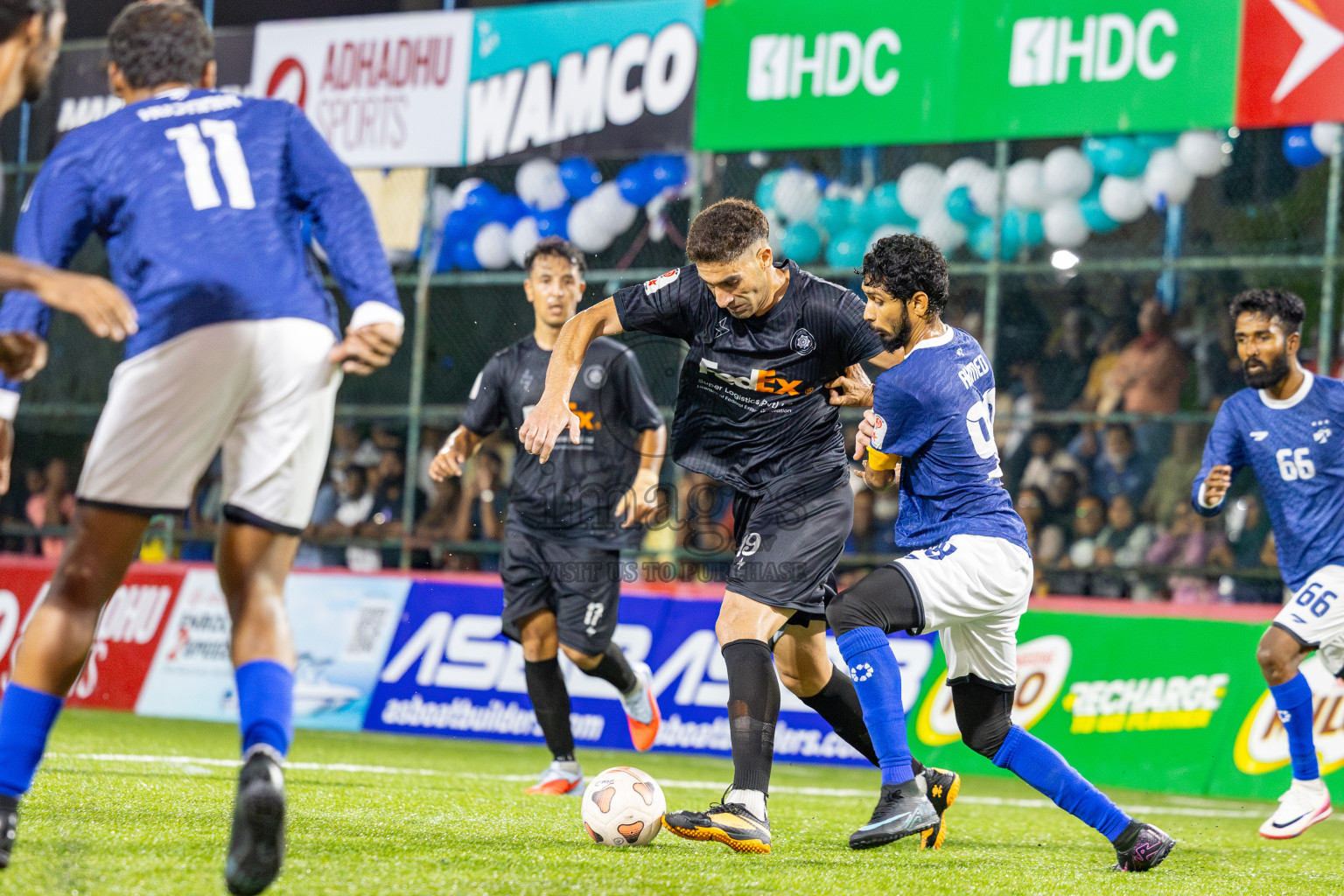 Club TTS vs MACL in Day 13 of Club Maldives Cup 2025 was held in Rehendhi Futsal Ground, Hulhumale', Maldives on Monday, 13th October 2025.
Photos: Ismail Thoriq / images.mv