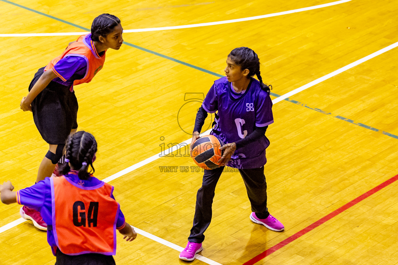 Day 13 of 25th Inter-School Netball Tournament was held in Social Center at Male', Maldives on Saturday, 24th August 2024. Photos: Nausham Waheed / images.mv