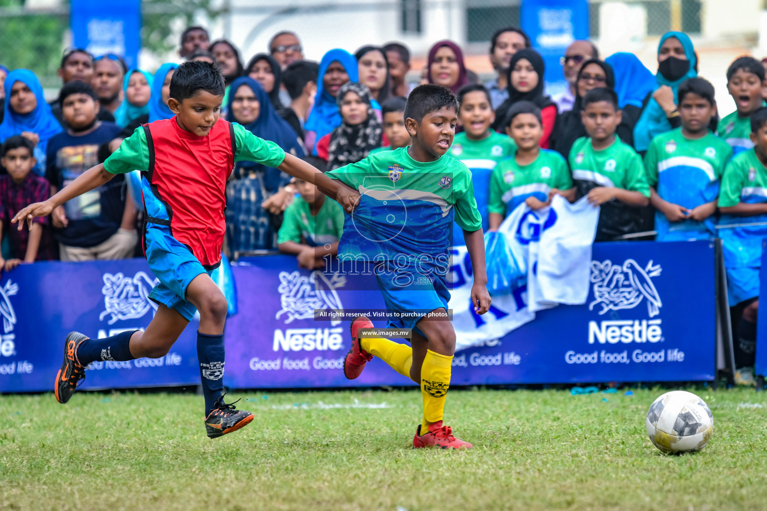 Day 4 of Milo Kids Football Fiesta 2022 was held in Male', Maldives on 22nd October 2022. Photos: Nausham Waheed / images.mv