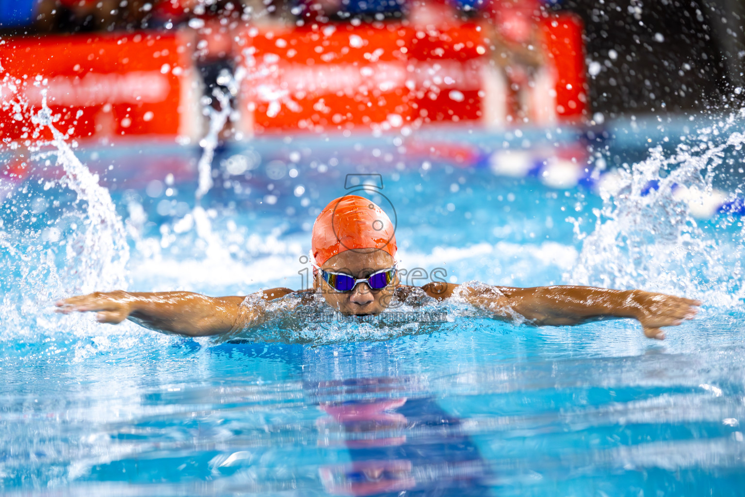 Day 2 of 20th BML Inter-school Swimming Competition 2024 held in Hulhumale', Maldives on Sunday, 13th October 2024. Photos: Ismail Thoriq / images.mv