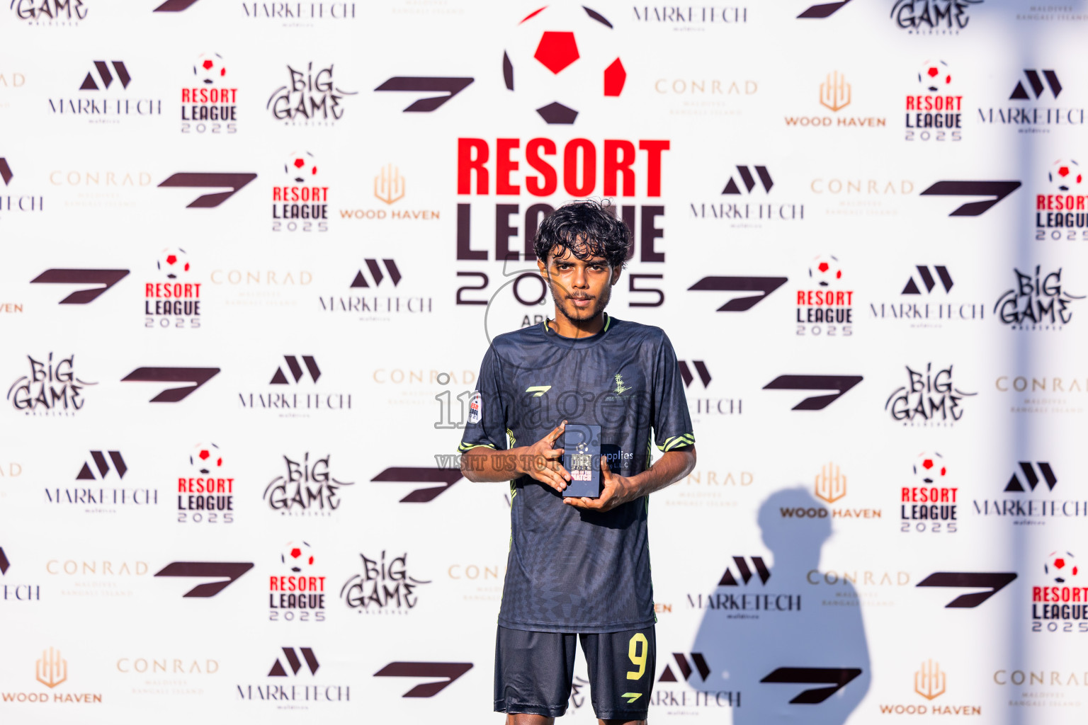 Barcelo vs Lily Beach in Day 5 of Resort League 2025 (Ari Zone) was held on Tuesday, 24th June 2025 in Conrad Maldives Rangali Island, Alif Dhaalu Atoll, Maldives. Photos: Nausham Waheed / images.mv