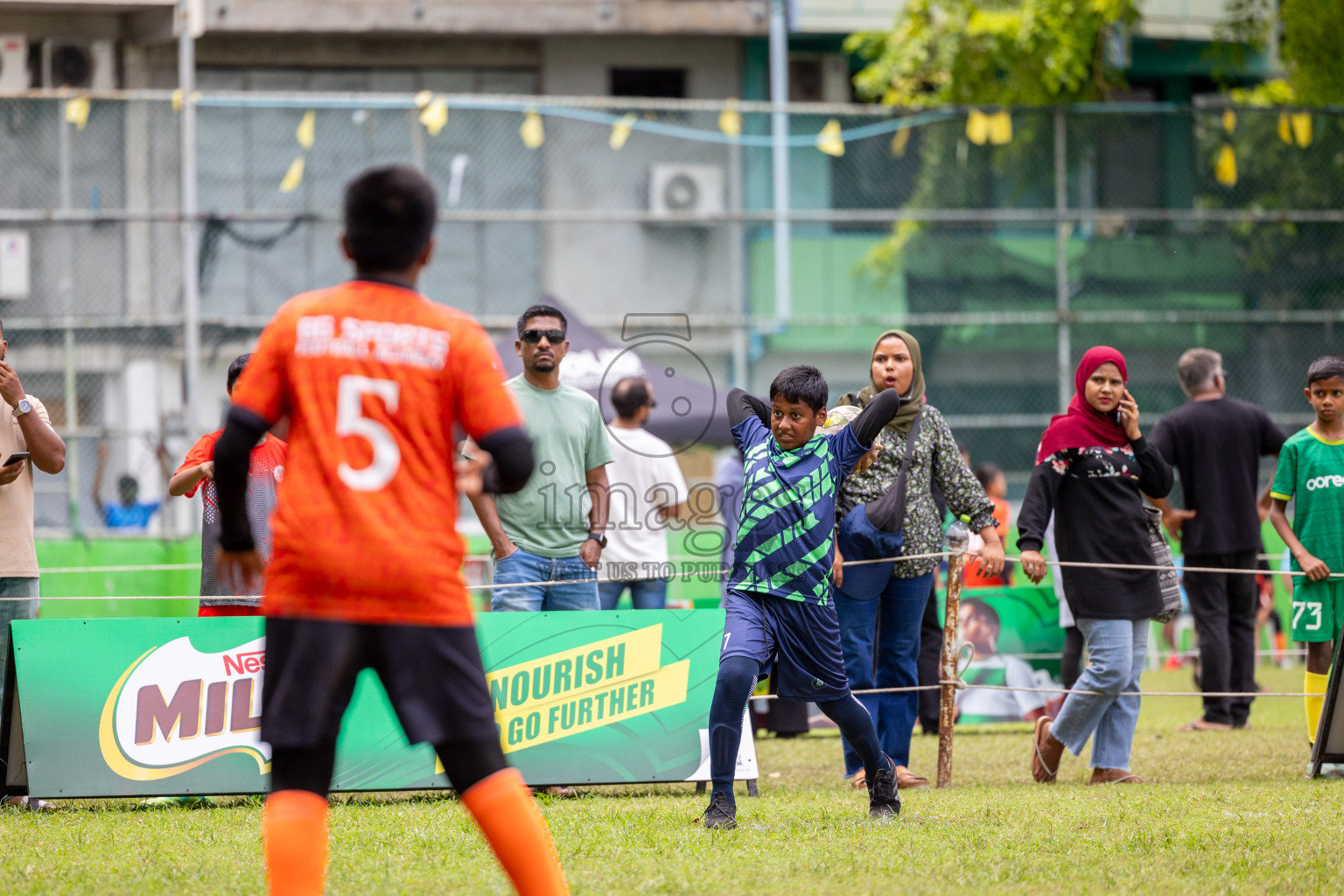 Day 2 of MILO Academy Championship 2024 - U12 was held at Henveiru Grounds in Male', Maldives on Friday, 5th July 2024.
Photos: Ismail Thoriq / images.mv