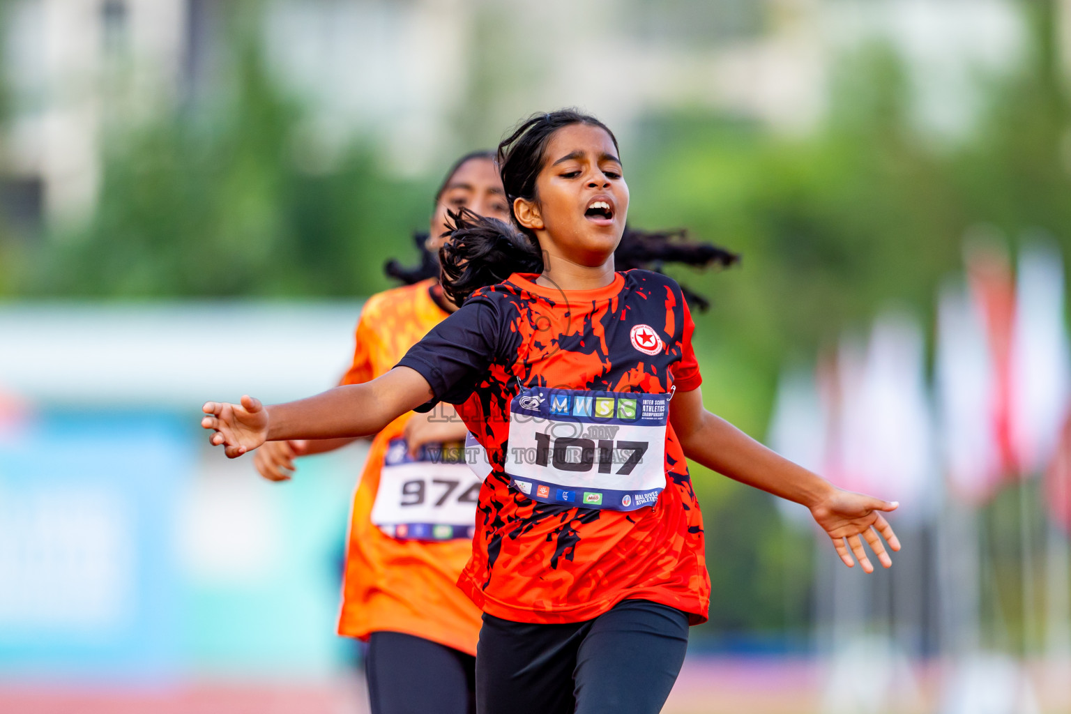 Day 5 of MWSC Interschool Athletics Championships 2024 held in Hulhumale Running Track, Hulhumale, Maldives on Wednesday, 13th November 2024. Photos by: Nausham Waheed / Images.mv