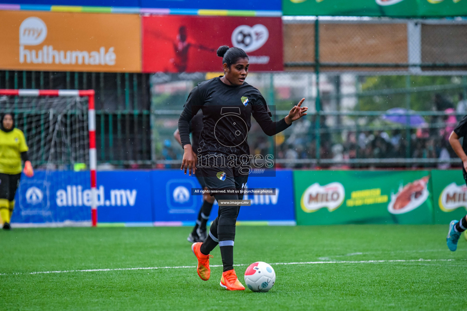 DSC vs Club MYS in Eighteen Thirty Women's Futsal Fiesta 2022 was held in Hulhumale', Maldives on Friday, 14th October 2022. Photos: Nausham Waheed / images.mv