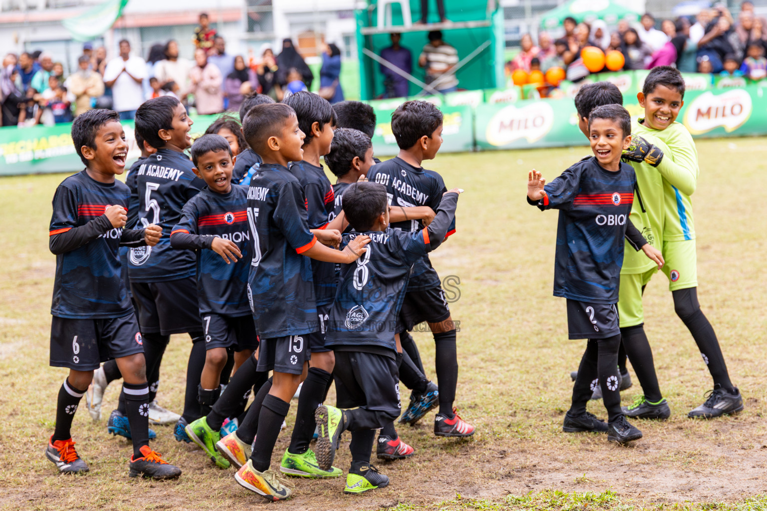 Day 3 of MILO SVAM Juniors 2025 (U-8) was held at Henveiru Stadium in Male', Maldives on Saturday, 28th June 2025. Photos: Ismail Thoriq / images.mv
