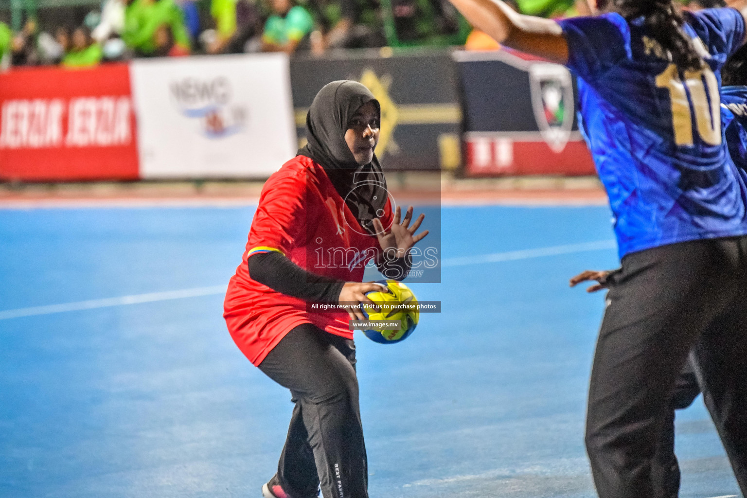 Day 9 of Milo 6th Inter Office Handball Tournament 2022 - Photos by Nausham Waheed