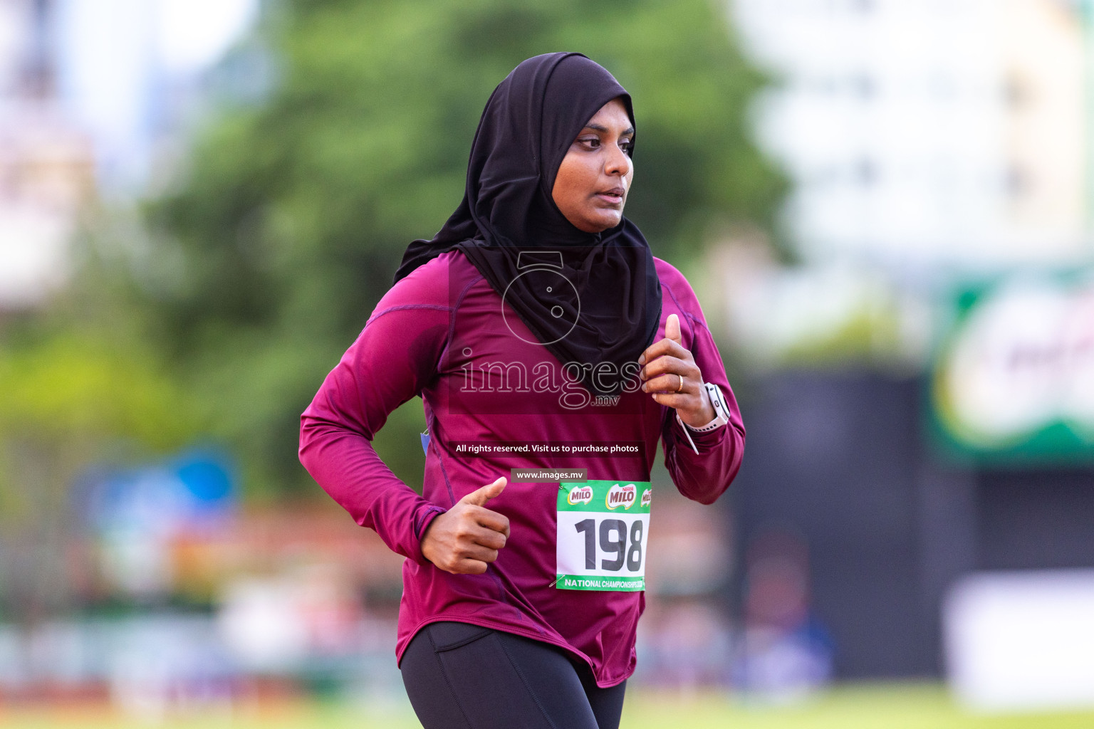 Day 2 of National Athletics Championship 2023 was held in Ekuveni Track at Male', Maldives on Friday, 24th November 2023. Photos: Nausham Waheed / images.mv