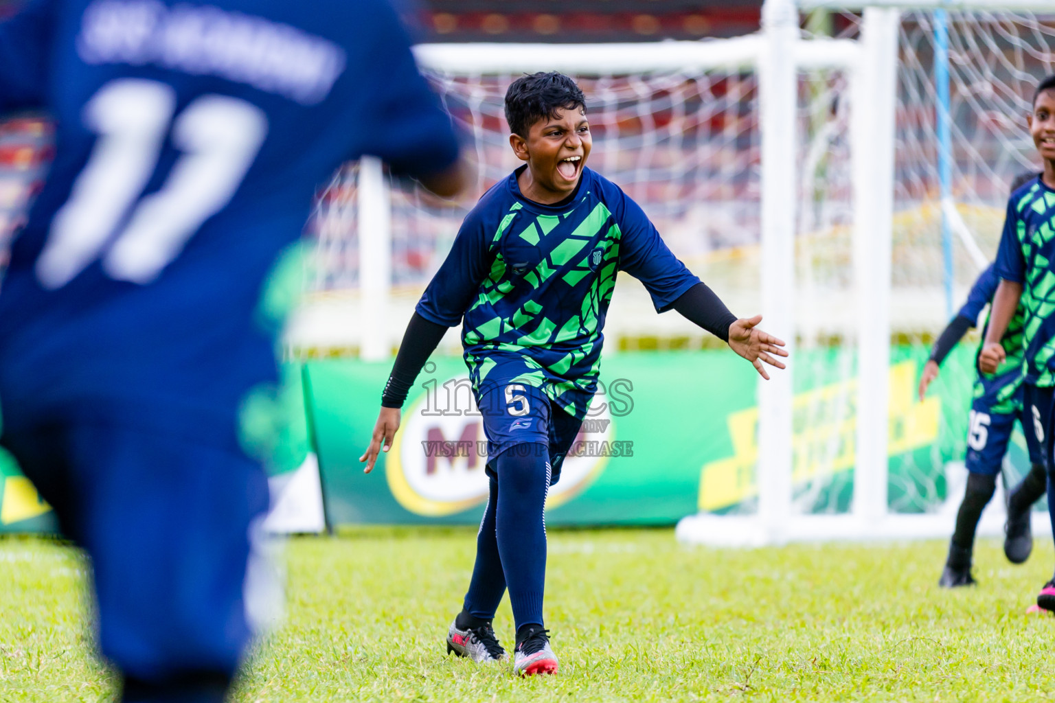 Day 2 of Under 10 MILO Academy Championship 2024 was held at National Stadium in Male', Maldives on Saturday, 27th April 2024. Photos: Nausham Waheed / images.mv