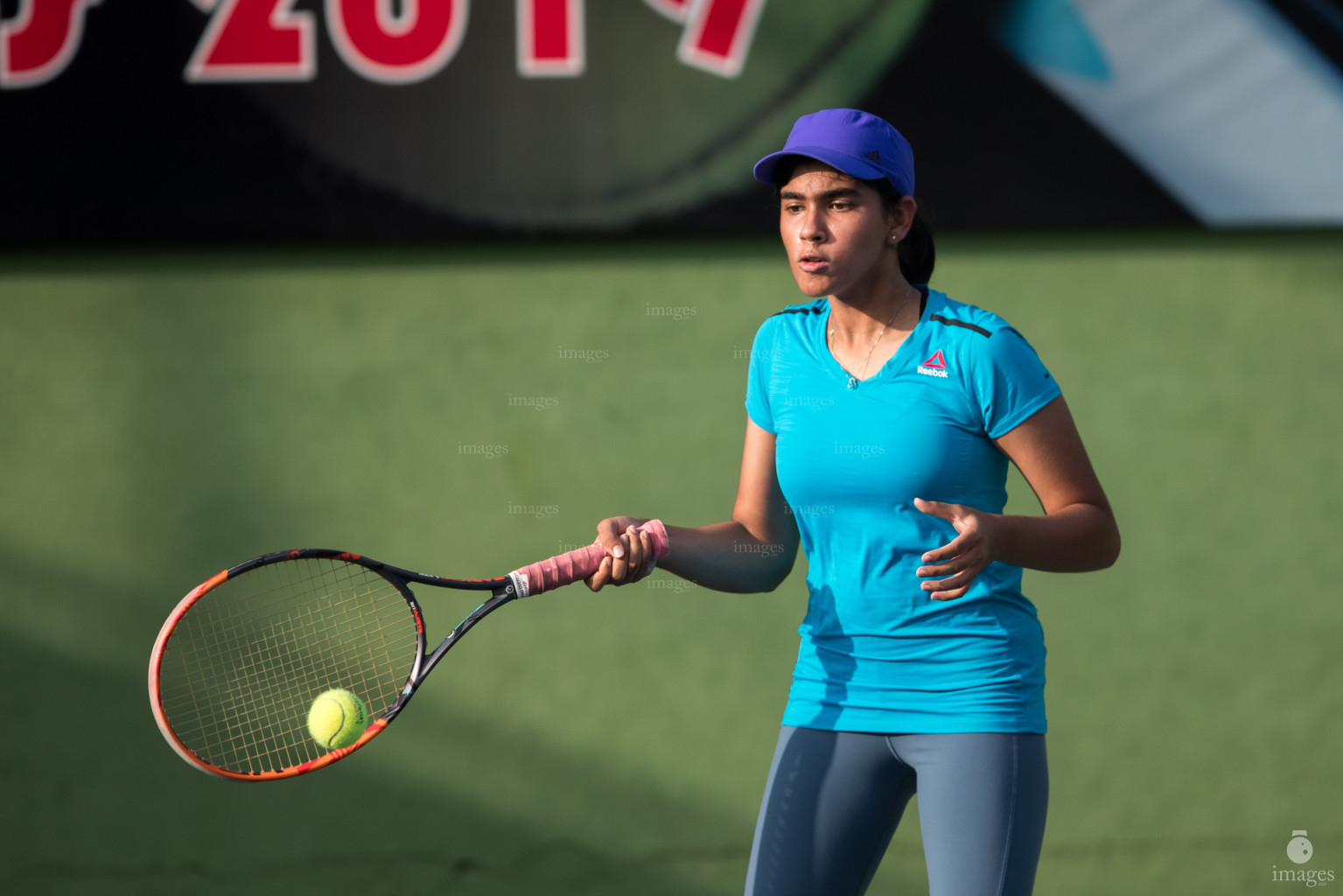 Marrybrown Tennis Championship 2019 - Day 3 in Male, Maldives, Sunday February 17th, 2019. (Images.mv Photo/Suadh Abdul Sattar)