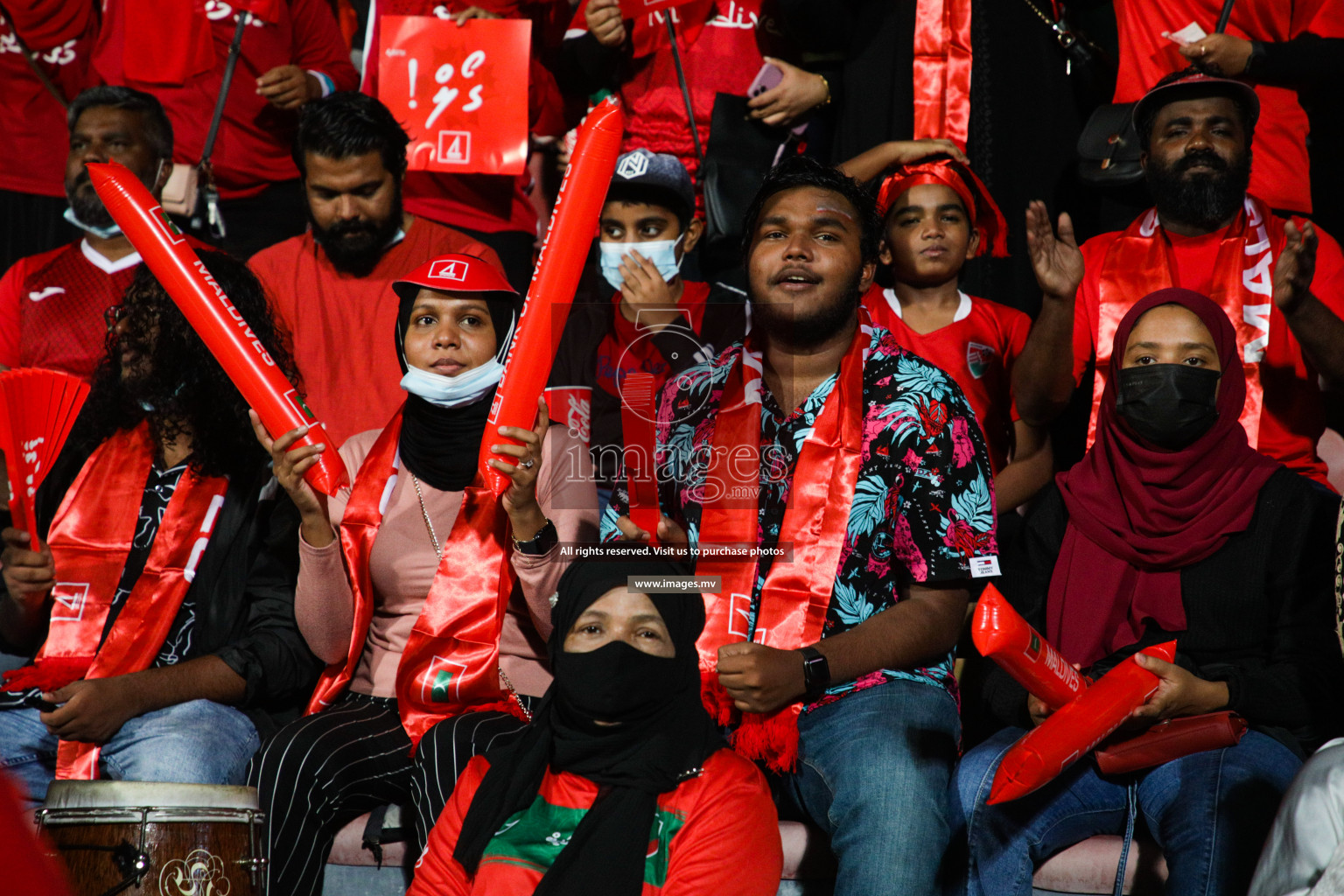 Maldives vs Nepal in SAFF Championship 2021 held on 1st October 2021 in Galolhu National Stadium, Male', Maldives