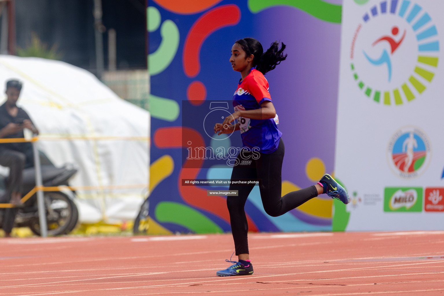 Day two of Inter School Athletics Championship 2023 was held at Hulhumale' Running Track at Hulhumale', Maldives on Sunday, 15th May 2023. Photos: Shuu/ Images.mv