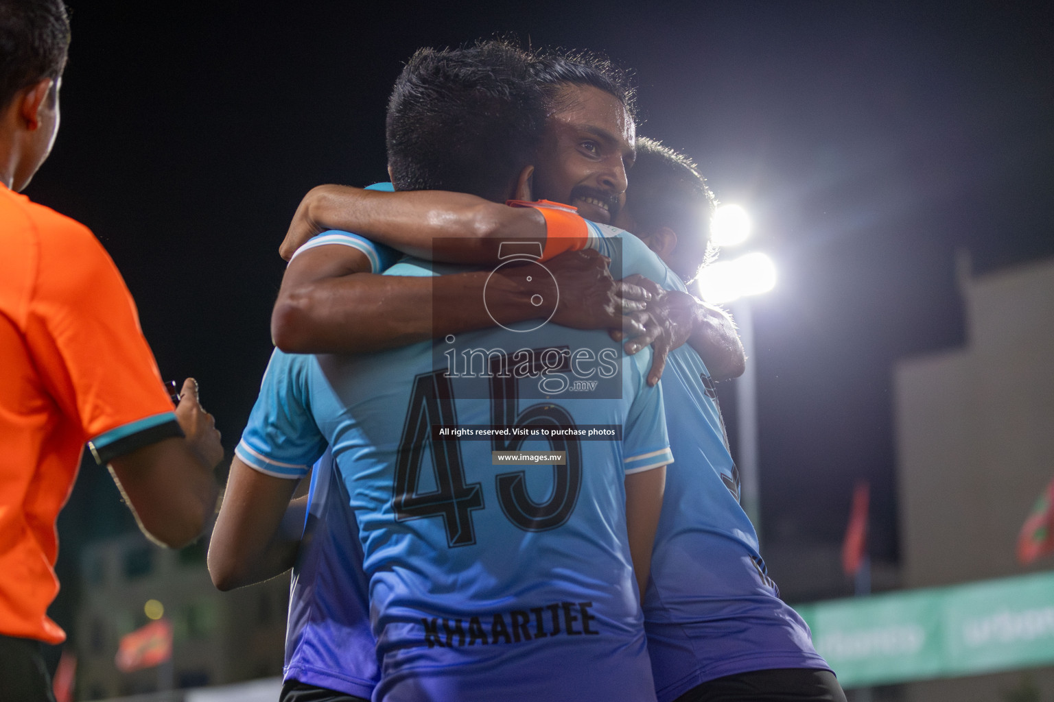 Khaarijee vs Higher Education in Club Maldives Cup Classic 2023 held in Hulhumale, Maldives, on Thursday, 03rd August 2023 
Photos: Mohamed Mahfooz Moosa / images.mv