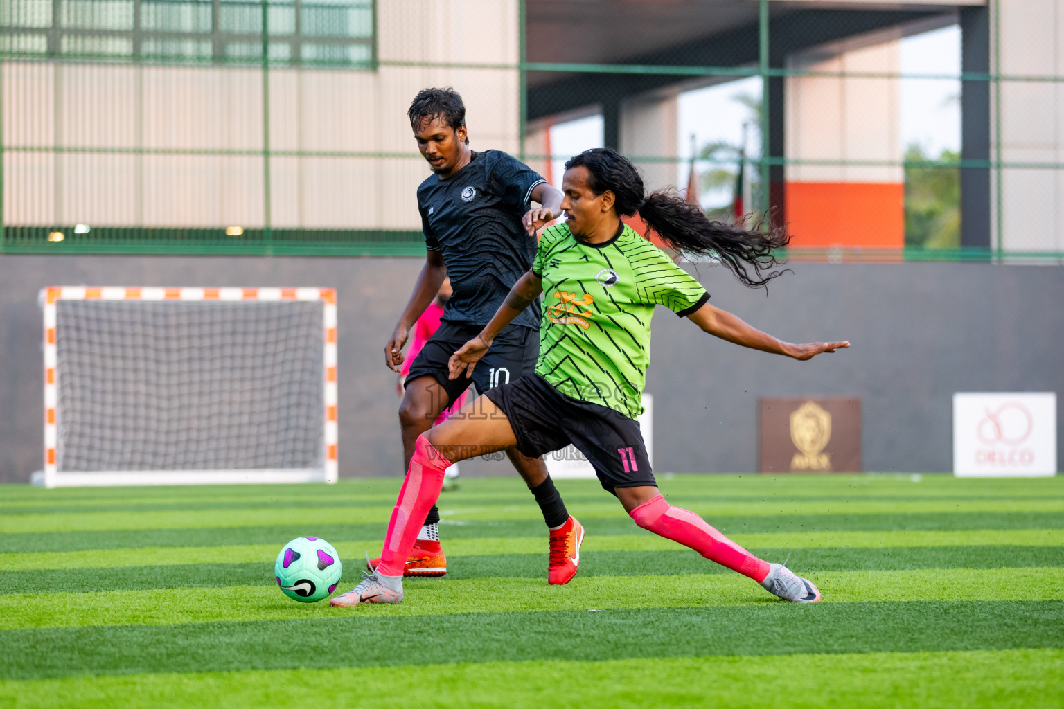 JJ Sports Clubvs Fasgandu SC in Day 1 of BG Futsal Challenge 2024 was held on Thursday, 12th March 2024, in Male', Maldives Photos: Nausham Waheed / images.mv