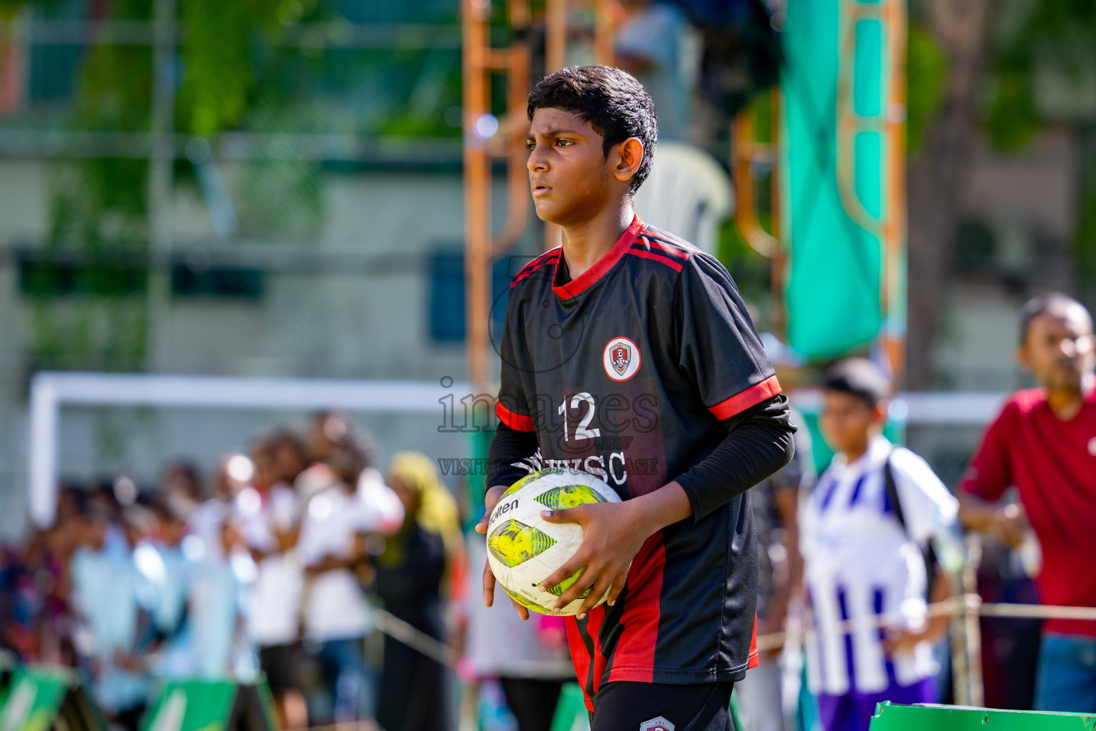 Day 2 of MILO Academy Championship 2025 (U-12) was held at Henveiru Stadium in Male', Maldives on Friday, 2nd May 2025. Photos: Nausham Waheed  / images.mv