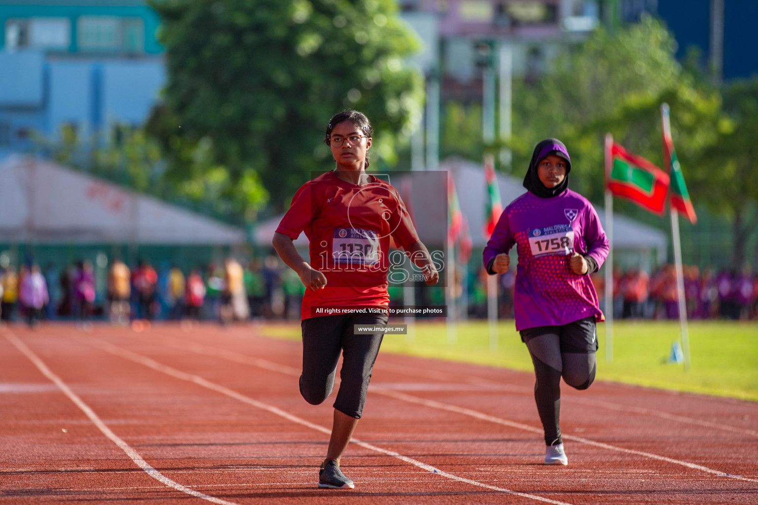 Day 1 of Inter-School Athletics Championship held in Male', Maldives on 22nd May 2022. Photos by: Maanish / images.mv