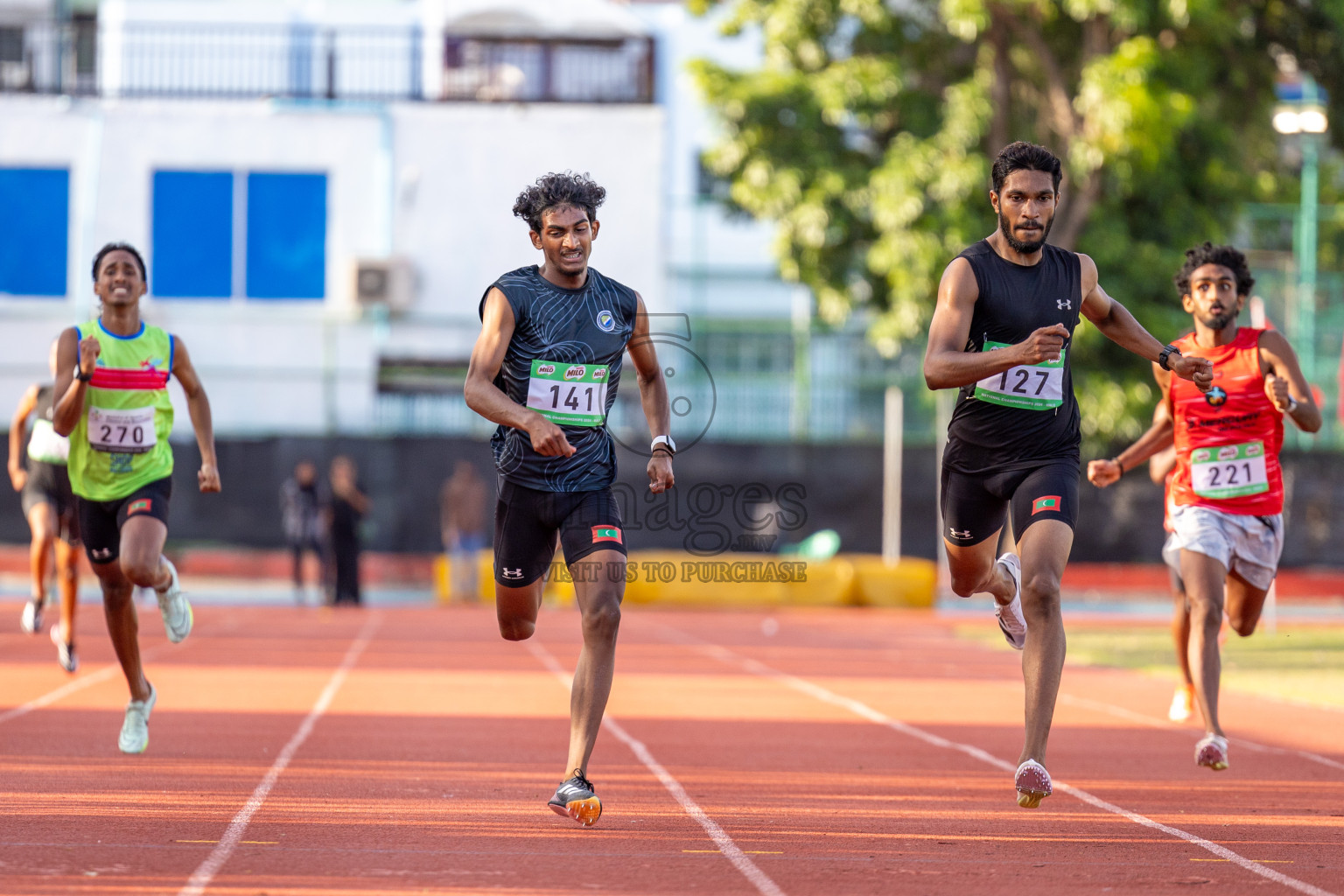 Day 3 of 33rd National Athletics Championship was held in Ekuveni Track at Male', Maldives on Saturday, 7th September 2024. Photos: Suaadh Abdul Sattar / images.mv