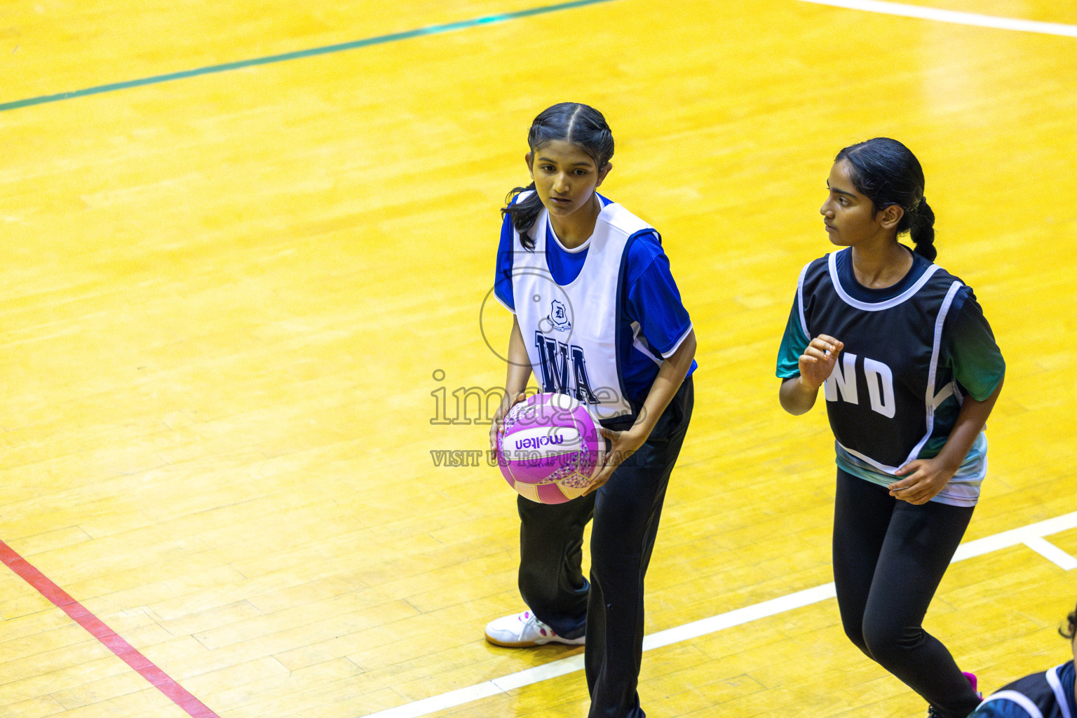 Day 10 of 26th Inter-School Netball Tournament 2025 was held in Social Center Indoor Hall on Tuesday, 28th October 2025. Photos: Ismail Thoriq / images.mv
