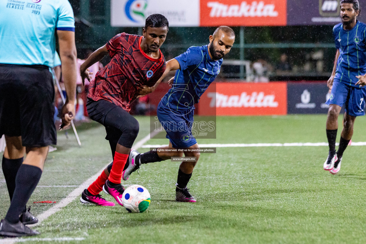 Club Immigration vs Police Club in Club Maldives Cup 2023 held in Hulhumale, Maldives, on Sunday, 16th July 2023 Photos: Ismail Thoriq / images.mv