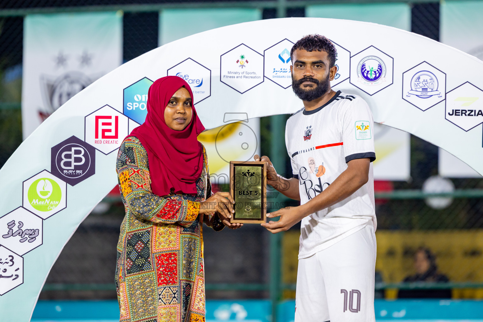 Ifhaams vs Dee Cee Jay SC in Final of Laamehi Dhiggaru Ekuveri Futsal Challenge 2025 was held on Tuesday, 29th July 2025, at Dhiggaru Futsal Ground, Dhiggaru, Maldives Photos: Nausham Waheed  / images.mv