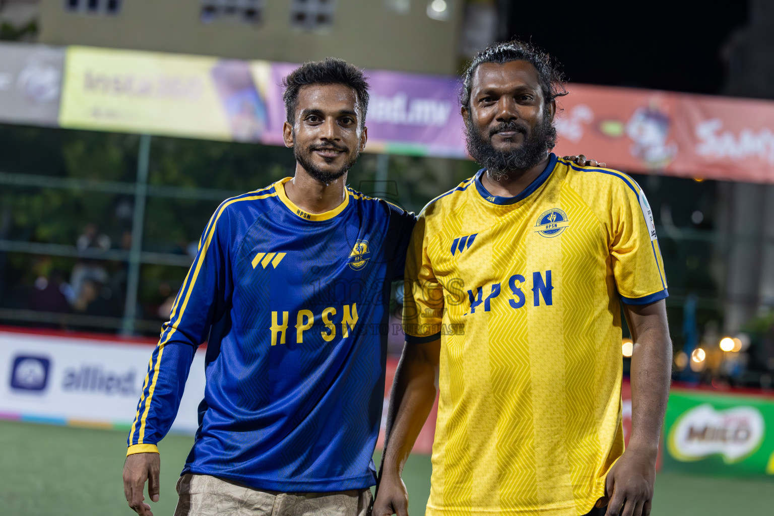 HPSN vs Fisheries RC in Club Maldives Classic 2024 held in Rehendi Futsal Ground, Hulhumale', Maldives on Tuesday, 10th September 2024.
Photos: Ismail Thoriq / images.mv