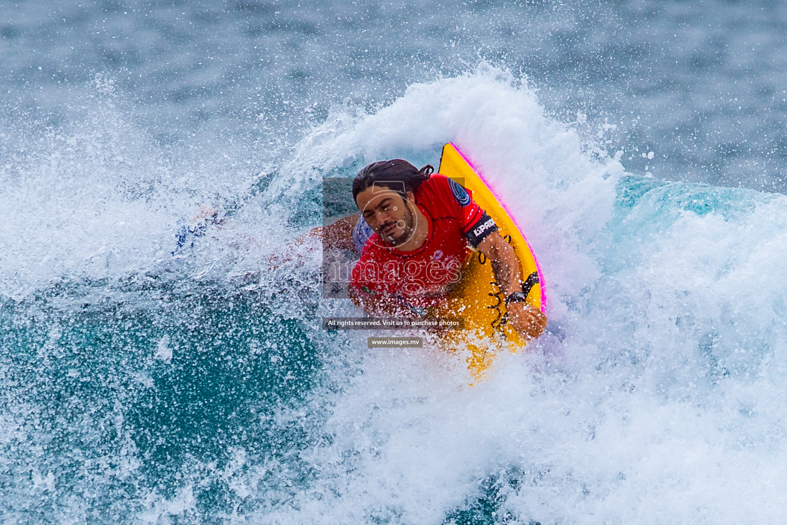 Day 1 of Visit Maldives Pro 2022-IBC World Bodyboarding Tour was held on Friday, 31st July 2022 at Male', Maldives. Photos: Nausham Waheed / images.mv