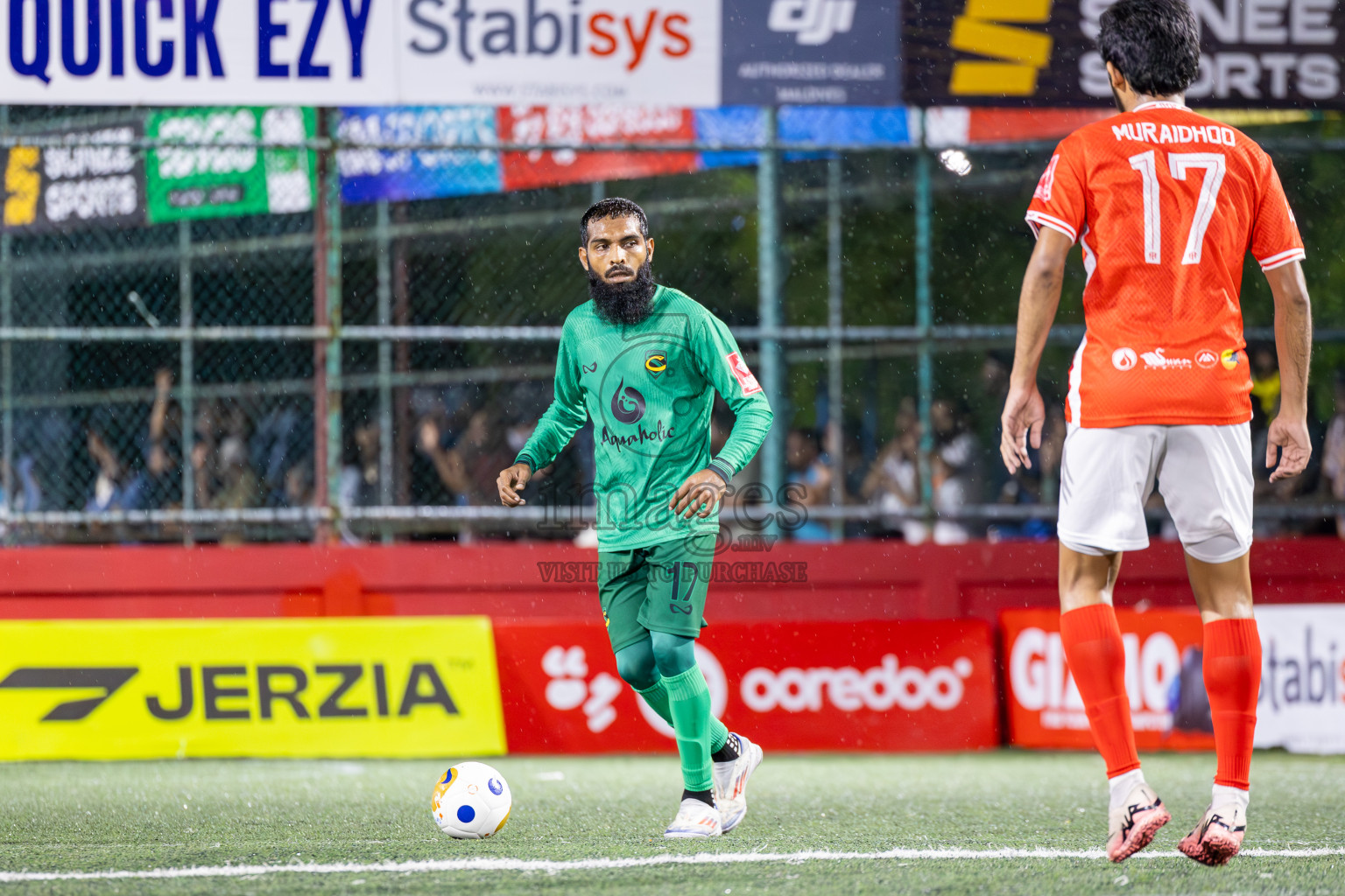 HA Muraidhoo vs HA Vashafaru in Day 9 of Golden Futsal Challenge 2025 was held on Monday, 13th January 2025, in Hulhumale', Maldives
Photos: Ismail Thoriq / images.mv