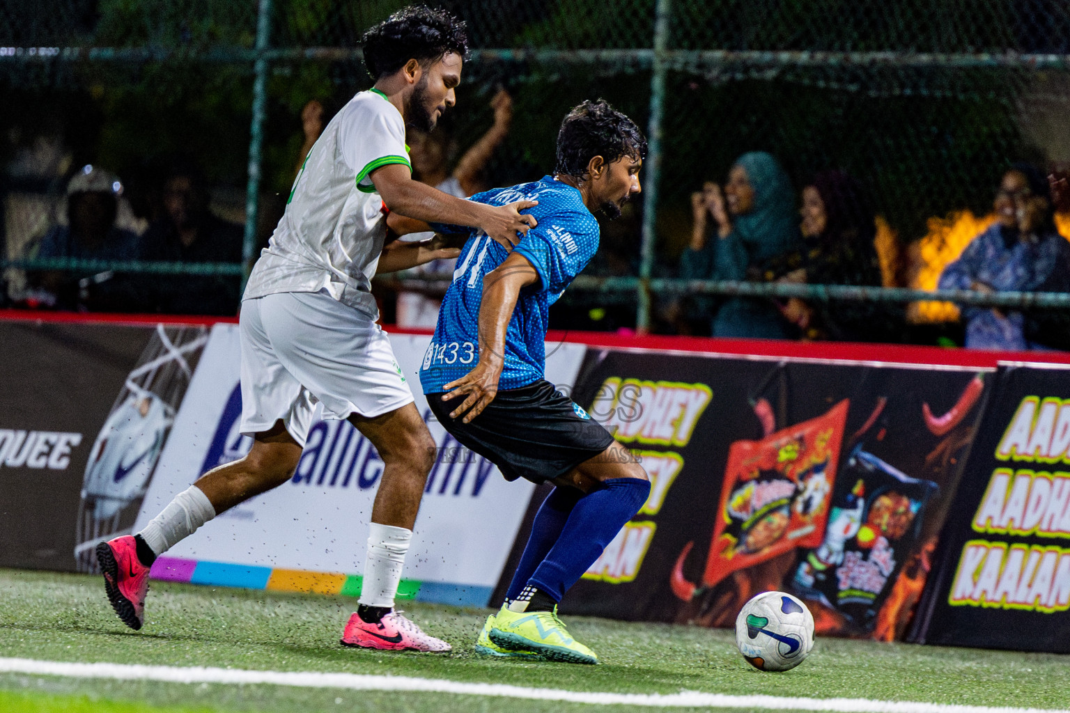 TEAM BADHAHI vs AGRI in Club Maldives Classic 2024 held in Rehendi Futsal Ground, Hulhumale', Maldives on Saturday, 7th September 2024. Photos: Nausham Waheed / images.mv