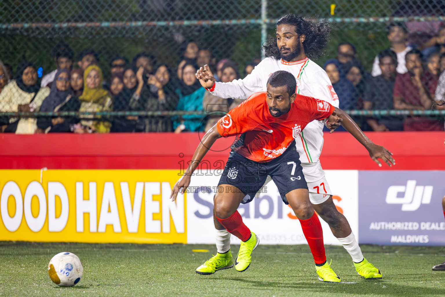 L Gan vs L Isdhoo in Laamu Atoll Finals Day 26 of Golden Futsal Challenge 2025 was held on Thursday , 30th January 2025, in Hulhumale', Maldives. Photos: Ismail Thoriq / images.mv