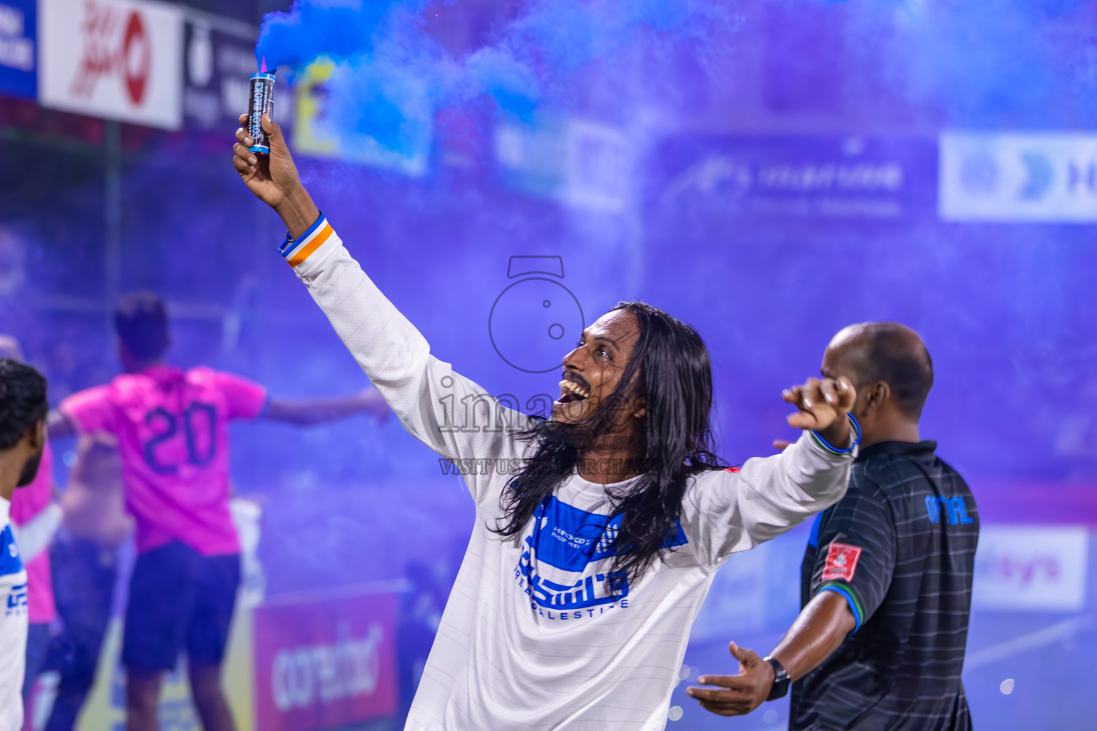 Dhanimagu vs S Hthadhoo in Zone  Final on Day 389 of Golden Futsal Challenge 2024 which was held on Saturday, 24th February 2024, in Hulhumale', Maldives Photos: Ismail Thoriq / images.mv