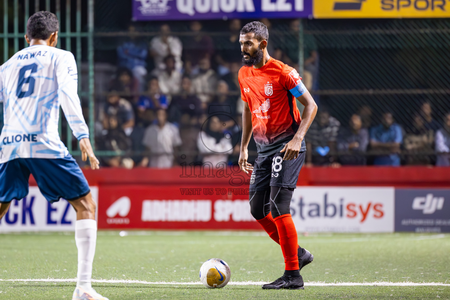 L Gan vs L Maabaidhoo in Day 14 of Golden Futsal Challenge 2025 was held on Saturday, 18th January 2025, in Hulhumale', Maldives. Photos: Ismail Thoriq / images.mv