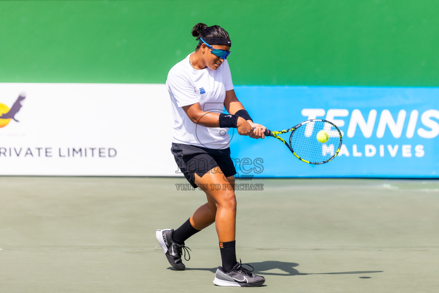 Day 2 of ATF Maldives Junior Open Tennis was held in Male' Tennis Court, Male', Maldives on Tuesday, 10th December 2024. Photos: Nausham Waheed / images.mv