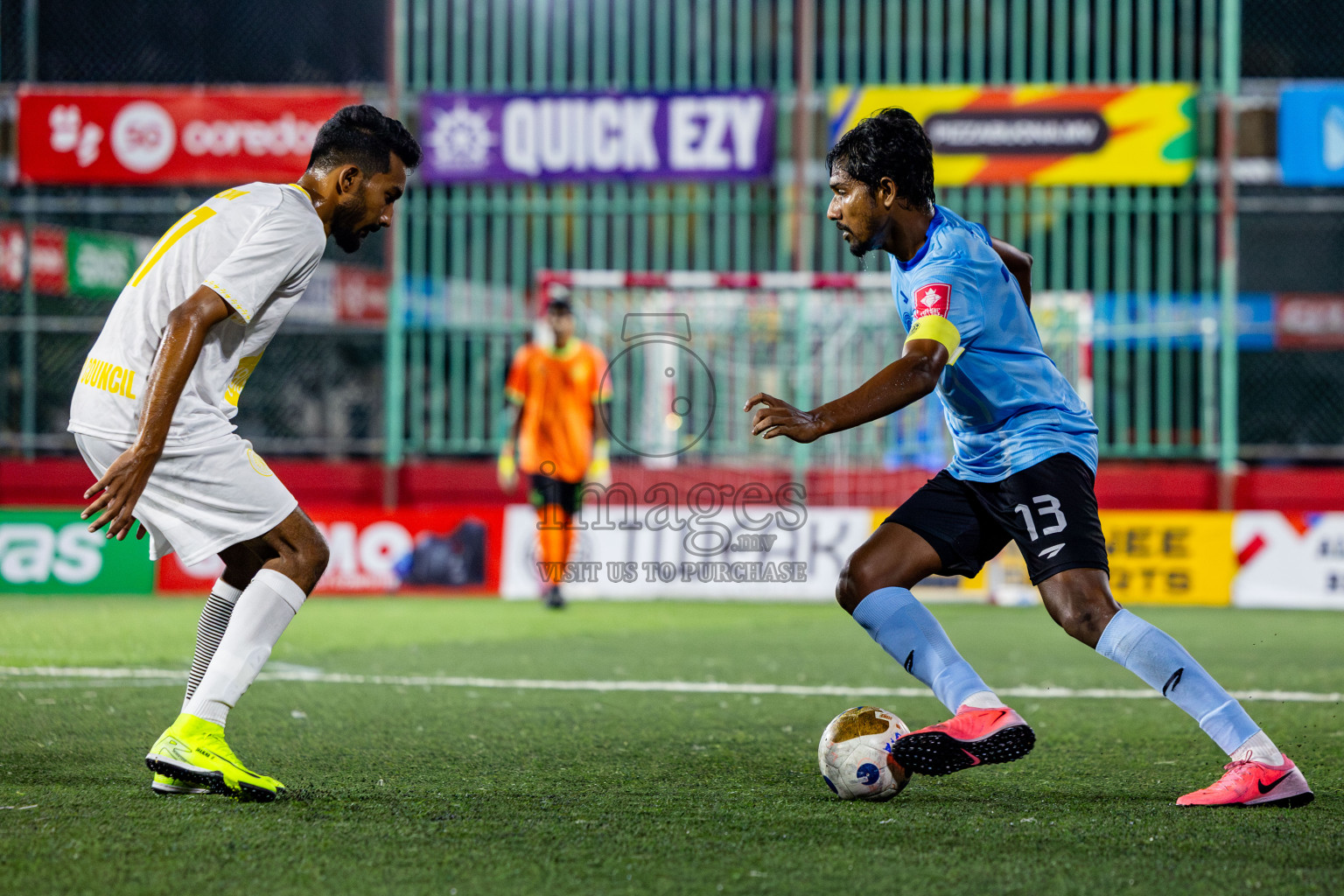 Hdh Neykurendhoo VS Hdh Finey in Day 9 of Golden Futsal Challenge 2025 was held on Monday, 13th January 2025, in Hulhumale', Maldives Photos: Nausham Waheed , Ismail Thoriq / images.mv