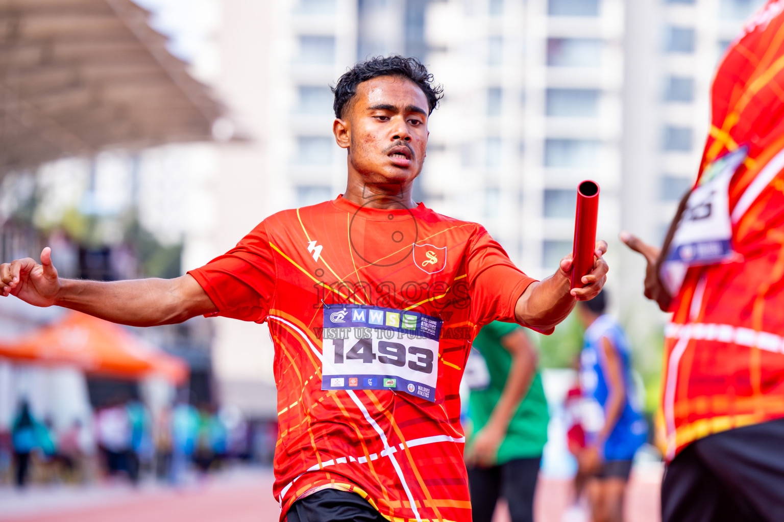 Day 5 of MWSC Interschool Athletics Championships 2024 held in Hulhumale Running Track, Hulhumale, Maldives on Wednesday, 13th November 2024. Photos by: Nausham Waheed / Images.mv