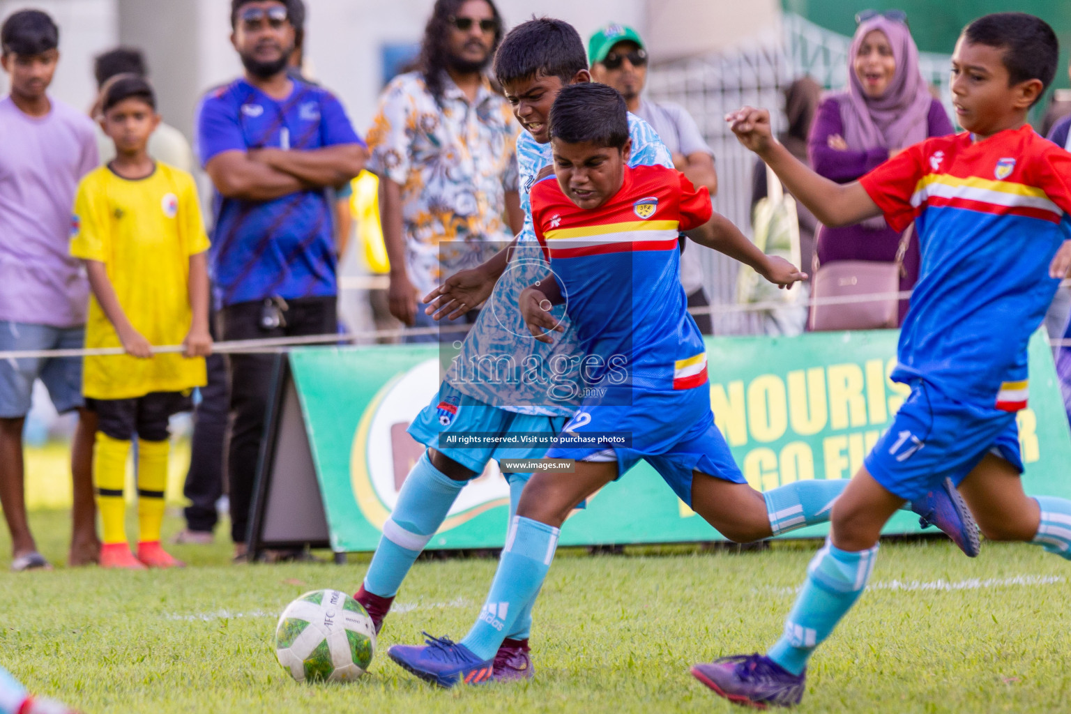 Day 1 of MILO Academy Championship 2023 (U12) was held in Henveiru Football Grounds, Male', Maldives, on Friday, 18th August 2023. 
Photos: Ismail Thoriq / images.mv