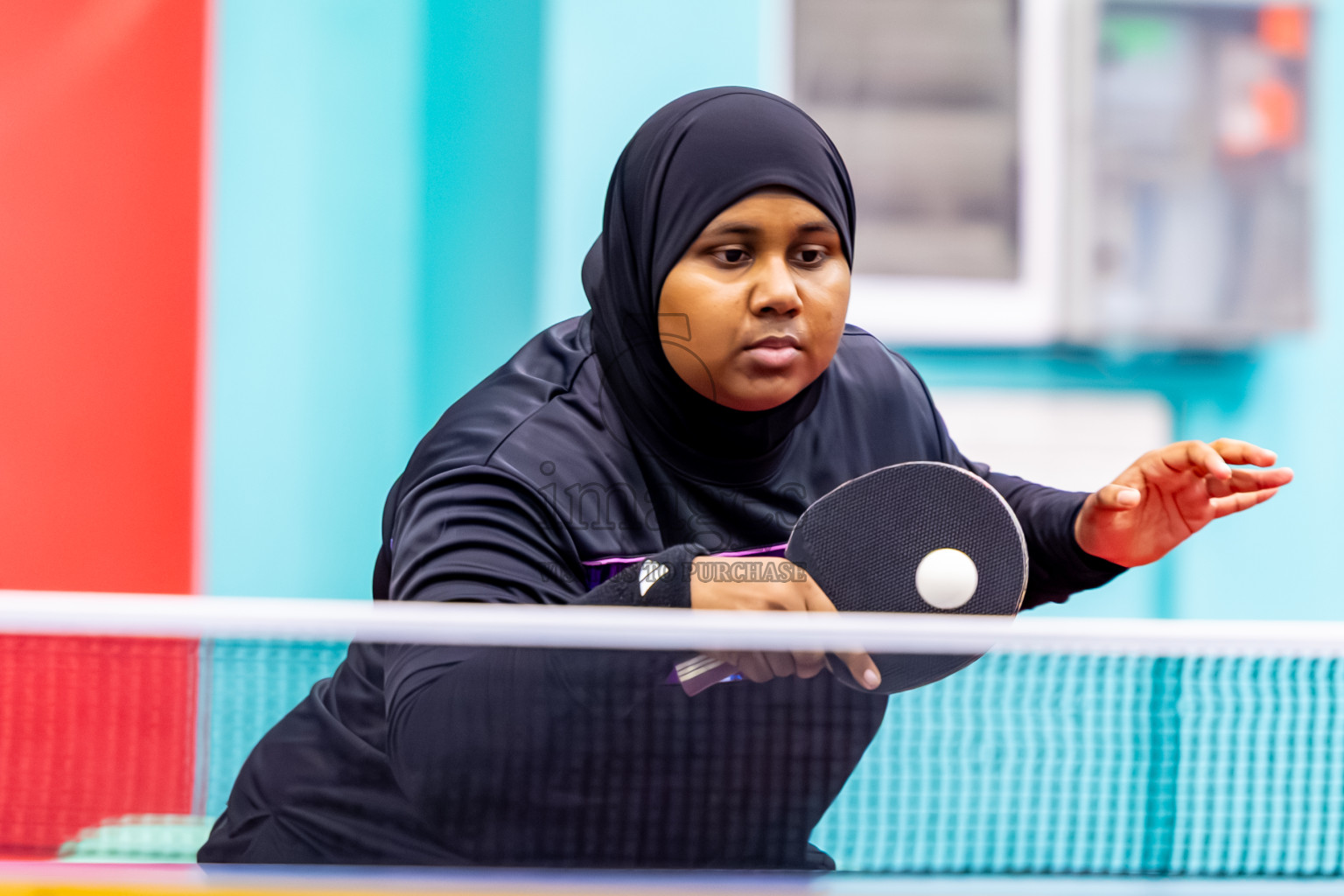 Finals of 30th Table Tennis Association Championship 2025 was held on Saturday, 20th September 2025 in Male' TT Hall, Male', Maldives. Photos: Nausham Waheed / images.mv