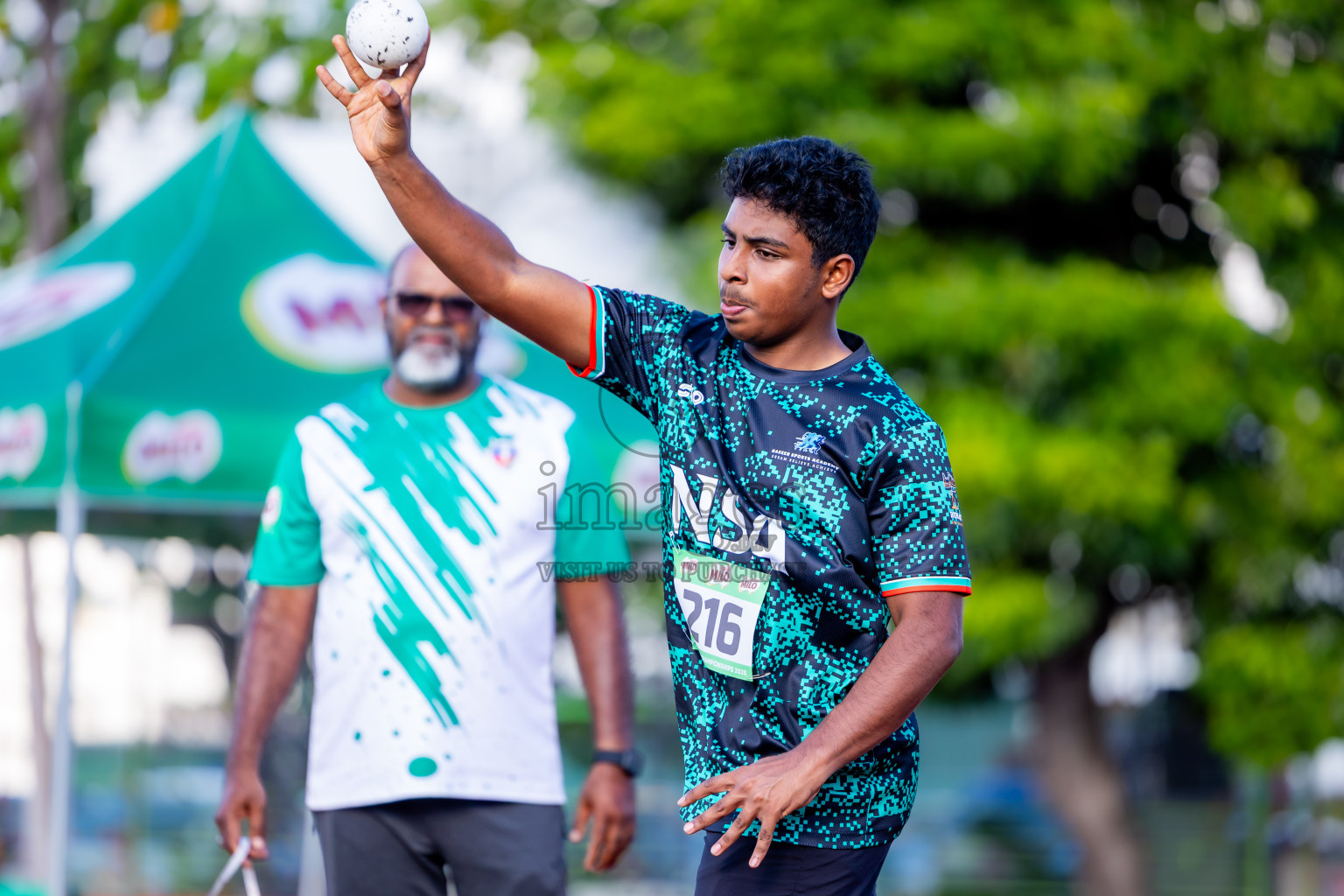 Day 2 of 12th Milo Association Championships was held in Ekuveni Track at Male', Maldives on Friday, 25th April 2025. Photos: Nausham Waheed / images.mv