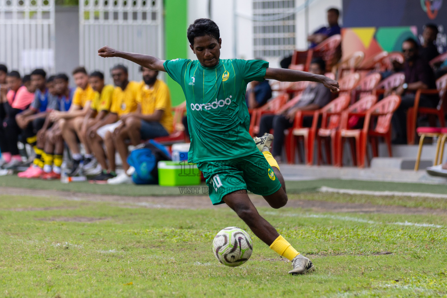 Eagles vs Maziya SRC(U16) in Day 8 of Dhivehi Youth League 2024 held at Henveiru Stadium on Monday, 2nd December 2024. Photos: Mohamed Mahfooz Moosa / Images.mv