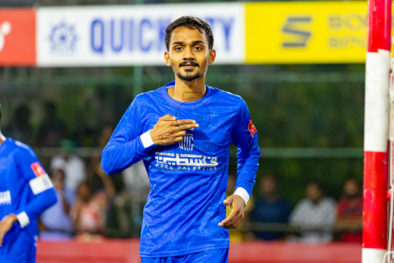 GA. Kanduhulhuhdoo VS S. Hithadhoo on Day 35 of Golden Futsal Challenge 2024 was held on Tuesday, 20th February 2024, in Hulhumale', Maldives 
Photos: Hassan Simah, / images.mv