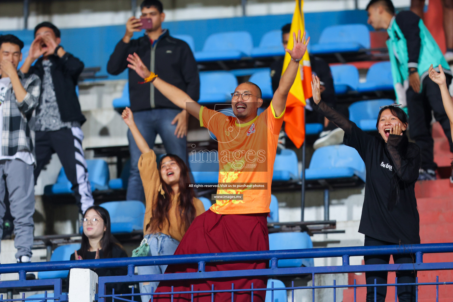 Bhutan vs Bangladesh in SAFF Championship 2023 held in Sree Kanteerava Stadium, Bengaluru, India, on Wednesday, 28th June 2023. Photos: Nausham Waheed, Hassan Simah / images.mv