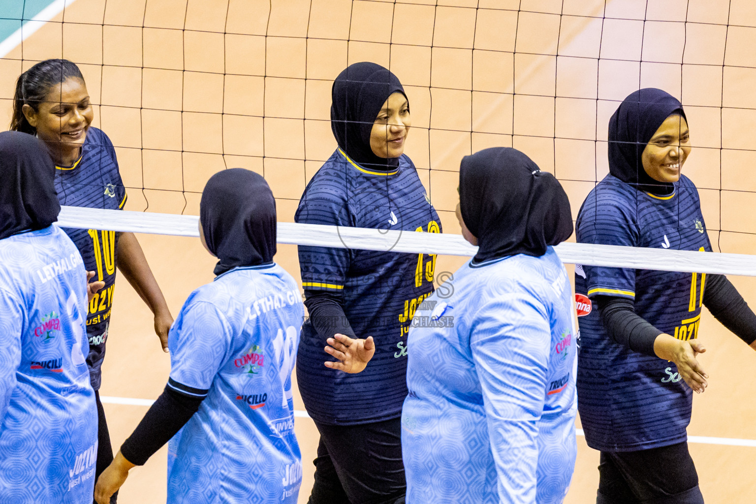 Day 3 of Women's Division of Milo VAM Cup 2024 held in Male', Maldives on Wednesday, 10th July 2024 at Social Center Indoor Hall Photos By: Nausham Waheed / images.mv