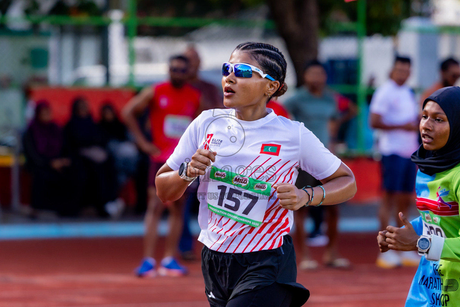 Day 2 of 12th Milo Association Championships was held in Ekuveni Track at Male', Maldives on Friday, 25th April 2025. Photos: Nausham Waheed / images.mv