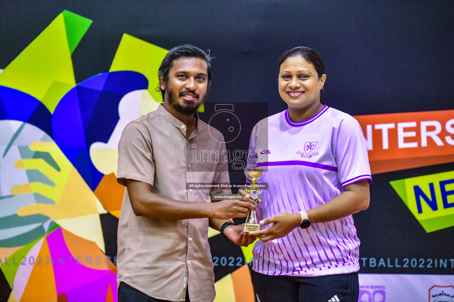 Final of 23rd Inter-School Netball Tournament was held in Male', Maldives on 4th November 2022. Photos: Nausham Waheed / images.mv